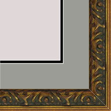 Ornate Gold custom wood picture frame